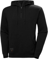 Helly Hansen Sweater HELLY HANSEN Essential 1/4 Zip, black 2XL. Czarne bluzy męskie Helly Hansen, m, bez wzorów, bez kaptura. Za 175.39 zł.