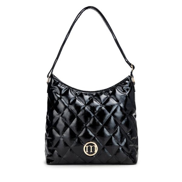 Torebka Monnari. Czarne torebki do ręki damskie Monnari, bez wzorów, klasyczne, bez dodatków. Za 109.99 zł.