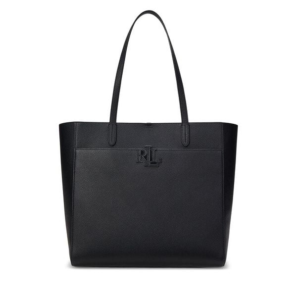 Torebka LAUREN RALPH LAUREN. Czarne torebki do ręki damskie Lauren Ralph Lauren, bez wzorów, bez dodatków. Za 1,169.00 zł.
