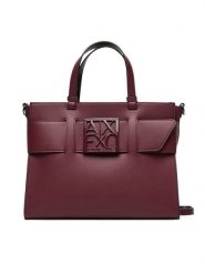 Armani Exchange Torebka 942689 0A874 UA343 Bordowy. Czerwone torebki do ręki damskie Armani Exchange, bez wzorów, ze skóry, bez dodatków. Za 759.99 zł.