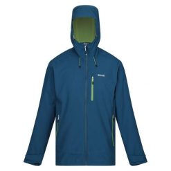 Kurtka Wodoodporna Męska Okara. Niebieskie kurtki sportowe męskie Regatta, m, bez wzorów, trekkingowe. Za 193.99 zł.
