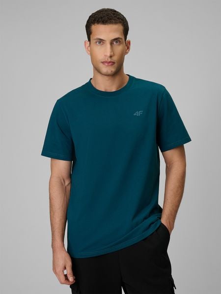 4F T-shirt regular gładki męski (2-pack) - multikolor XXL. T-shirty męskie 4f, m, bez wzorów, z materiału, klasyczne, bez kołnierzyka. Za 119.99 zł.