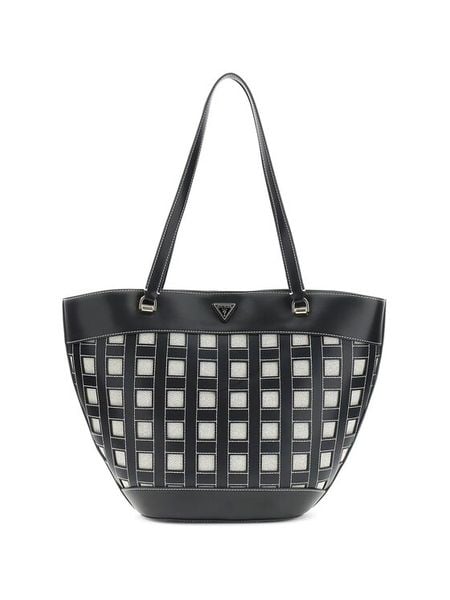 Guess Torebka Frankie HWWG97 36220 Brązowy. Brązowe torebki do ręki damskie Guess, z aplikacjami, bez dodatków. Za 674.99 zł.