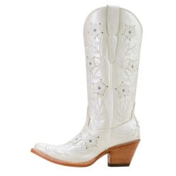 Kozaki western skórzane damskie Ariat Romance J Toe. Białe kozaki damskie Ariat, bez obcasa. Za 1,967.40 zł.