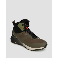 Buty męskie Dolomite Nibelia High GTX MUD GREEN/BLACK. Czarne trekkingi męskie Dolomite, trekkingowe. W wyprzedaży za 488.00 zł.