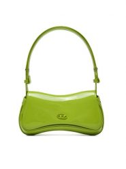 Diesel Torebka X10202 P6255 Zielony. Zielone torebki do ręki damskie Diesel, bez wzorów, z lakierowanej skóry, lakierowane, bez dodatków. Za 949.99 zł.