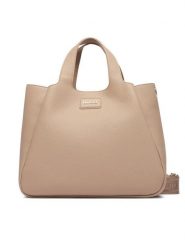 HUGO Torebka 50557864 Brązowy. Brązowe torebki do ręki damskie Hugo, bez wzorów, ze skóry, bez dodatków. Za 799.99 zł.