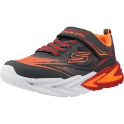 Buty SKECHERS FLEX-GLOW ULTRA Szary. Szare trekkingi męskie Skechers, trekkingowe. Za 188.99 zł.