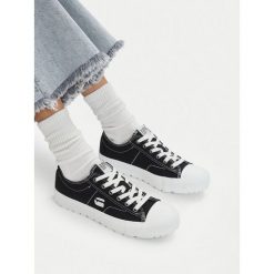 Trampki G-Star. Czarne trampki i tenisówki damskie G-Star, bez wzorów, retro, bez zapięcia. Za 179.99 zł.