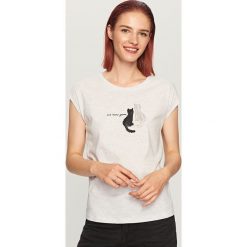 T-shirt z cekinami - Jasny szar. T-shirty damskie marki DOMYOS. Za 29.99 zł.