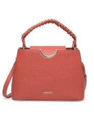 Lasocki Torebka MLS-E-056-05 Czerwony. Czerwone torebki do ręki damskie Lasocki, bez wzorów, z tworzywa sztucznego, bez dodatków. Za 179.99 zł.