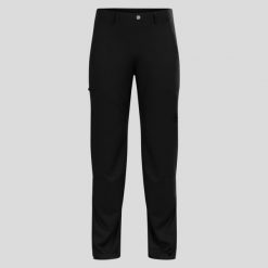 Spodnie trekkingowe Odlo Ascent Warm męskie nylon 240 g/m². Czarne spodnie snowboardowe męskie Odlo, m, z aplikacjami, z materiału, narciarskie. Za 559.35 zł.