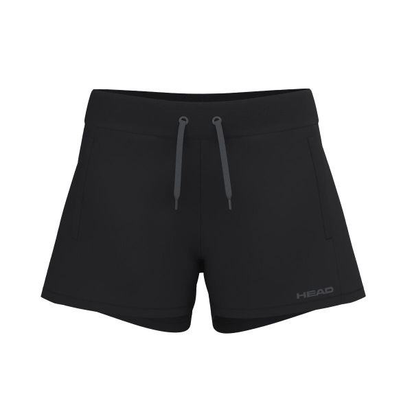 Szorty damskie Head Club Original. Czarne szorty sportowe damskie Head, bez wzorów, z tkaniny, sportowe, tenisowe. W wyprzedaży za 135.00 zł.