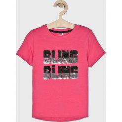 Name it - Top dziecięcy 134-152 cm. Białe t-shirty i topy dla dziewczynek Name it, z aplikacjami, z bawełny, bez ramiączek. W wyprzedaży za 29.90 zł.