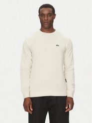 Quiksilver Bluza EQYFT04953 Beżowy Regular Fit. Brązowe bluzy męskie Quiksilver, m, bez wzorów, z bawełny, bez kaptura. Za 89.99 zł.