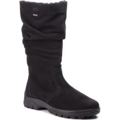 Kozaki ARA - GORE-TEX 12-49336-61 Schwarz. Czarne kozaki damskie Ara, z gore-texu. Za 609.00 zł.