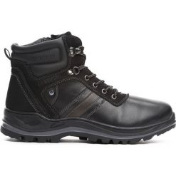 Czarne Trapery Animus. Śniegowce i trapery męskie marki Born2be. Za 139.99 zł.