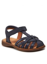 Froddo Sandały Lore Rosa G3150245 M Niebieski. Niebieskie sandały dziewczęce Froddo, ze skóry, bez zapięcia. Za 209.99 zł.