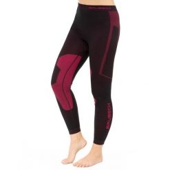 Legginsy termoaktywne Damskie Brubeck DRY. Czarne bielizna termoaktywna damska Brubeck, m, bez wzorów, z elastanu, bez ramiączek. Za 129.99 zł.