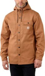 Carhartt Koszula Kurtka Carhartt Rain Defender Oiled Walnut. Koszule męskie Carhartt, m, bez wzorów, bez kaptura. Za 486.65 zł.