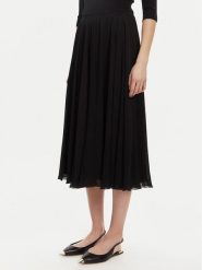 Marella Spódnica maxi Brado 2523106011 Czarny Regular Fit. Czarne spódnice damskie Marella, bez wzorów, z wiskozy, maxi. Za 869.99 zł.