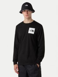 The North Face Longsleeve Fine NF0A8A6P Czarny Regular Fit. Czarne bluzki z długim rękawem męskie The North Face, l, bez wzorów, z bawełny, bez kołnierzyka. Za 129.99 zł.