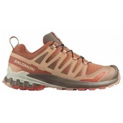 Buty trekkingowe damskie Salomon L47468200. Brązowe obuwie sportowe damskie Salomon, trekkingowe. Za 399.00 zł.