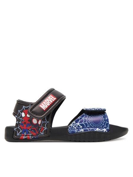 Spidey Sandały CP88-SS25-165SPID Czarny. Czarne sandały chłopięce Spidey, z materiału, bez zapięcia. Za 39.99 zł.