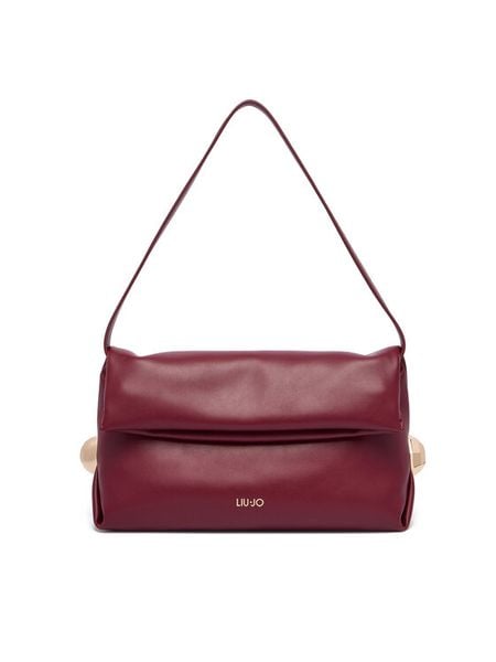 Liu Jo Torebka Riccy AF5097 E0077 Bordowy. Czerwone torebki do ręki damskie Liu Jo, bez wzorów, ze skóry, bez dodatków. Za 629.99 zł.