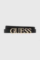 GUESS Pasek damski Mimina H20, Rozmiar XS. Czarne paski damskie Guess, z aplikacjami. W wyprzedaży za 161.99 zł.