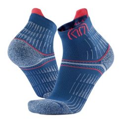 Skarpety do biegania kobieta Sidas Run Anatomic Comfort Lady wysokosc kostki. Czerwone skarpety damskie SIDAS, bez wzorów. Za 99.00 zł.