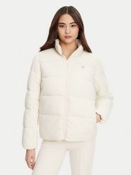 Guess Kurtka zimowa V4YL03 WFUD0 Écru Regular Fit. Kurtki damskie Guess, na zimę, xl, z aplikacjami, z syntetyku, bez kaptura. Za 409.99 zł.