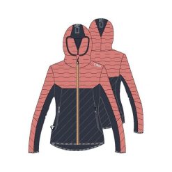 Kurtka trekkingowa damska CMP 33Z254645UP. Czerwone kurtki damskie CMP, bez wzorów, z kapturem. Za 649.00 zł.