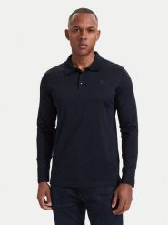 KARL LAGERFELD Polo 745000 564200 Granatowy Regular Fit. Niebieskie koszulki polo męskie KARL LAGERFELD, m, bez wzorów, z bawełny, bez ramiączek. Za 569.99 zł.