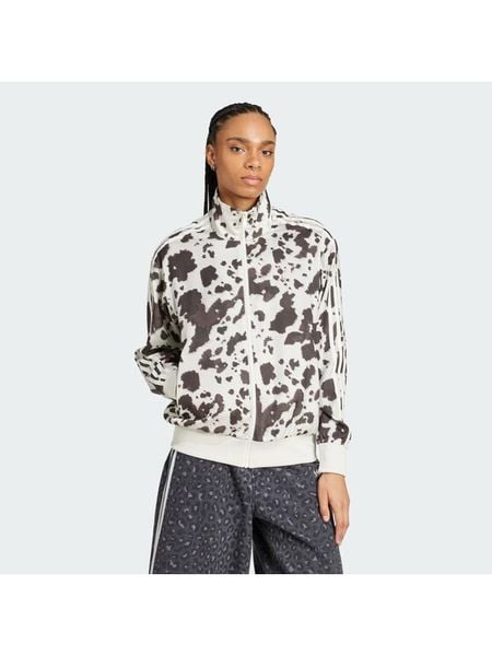 Adidas Bluza Satin KA2683 Brązowy Loose Fit. Brązowe bluzy damskie Adidas, l, bez wzorów, z syntetyku, bez kaptura. Za 258.99 zł.