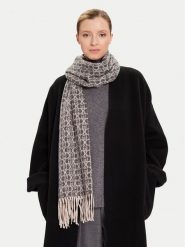 Liu Jo Szalik 2F5018 T0300 Szary. Szare rękawiczki damskie Liu Jo, bez wzorów, z materiału. Za 219.99 zł.