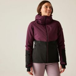 Kurtka narciarska damska Dare 2b DWP621 Flurry II Jacket. Brązowe kurtki damskie Dare 2b, na zimę, m, bez wzorów, z włókna, bez kaptura. Za 949.99 zł.