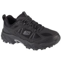 Buty sportowe Sneakersy męskie, Skechers Stamina AT - Upper Stitch. Czarne buty sportowe męskie Skechers, z materiału, bez zapięcia, trekkingowe. Za 349.00 zł.