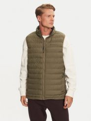 Columbia Kamizelka Powder Lite™ II 2086974 Zielony Slim Fit. Zielone kurtki męskie Columbia, m, bez wzorów, z syntetyku, outdoorowe. Za 289.99 zł.