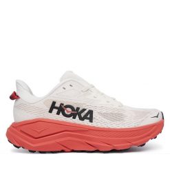 Buty do biegania Hoka. Białe obuwie sportowe damskie HOKA, bez wzorów, do biegania. Za 719.99 zł.