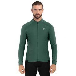 Męska kurtka rowerowa softshell Kolarstwo Siroko J1 Ordino. Zielone buty sportowe męskie SIROKO, z materiału, bez zapięcia, rowerowe. W wyprzedaży za 253.00 zł.