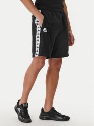 Kappa Szorty sportowe Banda Oviedo 351S77W Czarny Comfort Fit. Czarne krótkie spodenki sportowe męskie Kappa, m, bez wzorów, z bawełny. Za 129.99 zł.