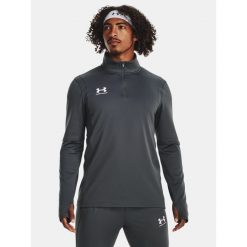 Bluza piłkarska męska Under Armour Challenger Midlayer. Szare bluzy męskie Under Armour, m, bez wzorów, bez kaptura. Za 149.99 zł.