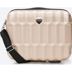 VIP COLLECTION - Walizka Barbados 16 L. Szare walizki męskie VIP COLLECTION, w paski, z materiału. Za 199.90 zł.