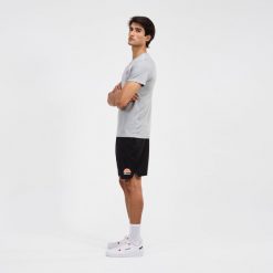 Koszulka z krótkim rękawem Męska Ellesse Malbe Szary. Szare koszulki sportowe męskie Ellesse, m, bez wzorów, z poliesteru, bez kołnierzyka, bez ramiączek. Za 79.00 zł.