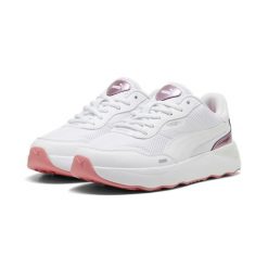 Kobiety/Panie Runtamed GirlPower Skórzane Buty Sportowe Na Platformie. Białe obuwie sportowe damskie Puma, bez wzorów, z gumy, do biegania. Za 249.00 zł.