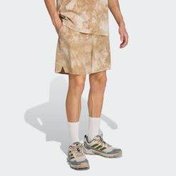 Szorty Terrex Multi Spray Dye Clima365. Brązowe krótkie spodenki sportowe męskie Adidas, bez wzorów, trekkingowe. Za 259.00 zł.