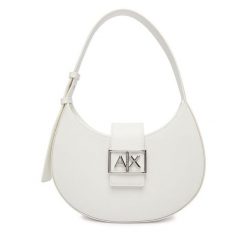 Torebka Armani Exchange. Białe torebki do ręki damskie Armani Exchange, bez wzorów, klasyczne, bez dodatków. Za 599.99 zł.