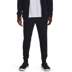 Under Armour UA RIVAL TERRY JOGGER Spodnie dresowe męskie. Czarne spodnie sportowe męskie Under Armour, l, bez wzorów, z dresówki, na fitness i siłownię. Za 154.99 zł.