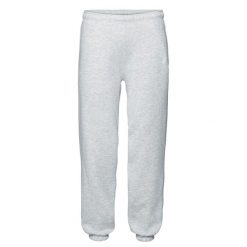 Męskie Spodnie Do Biegania Z Elastycznym Dołem. Szare spodnie sportowe męskie Fruit of the Loom, na lato, l, bez wzorów, do biegania. Za 108.99 zł.